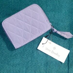 Vera Bradley Quilted Wallet in Carbon Grey